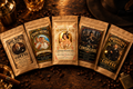 Bootleggin' Johnny 5-pack coffee sampler in brown kraft pouches with vintage character labels
