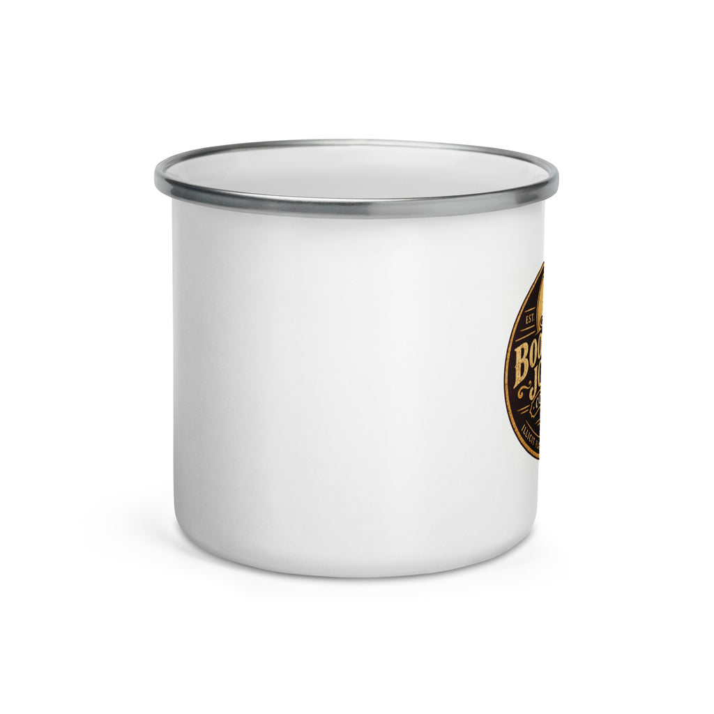 Enamel Mug – Bootleggin Johnny Coffee Company